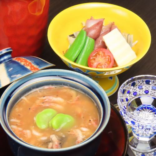 ≪五感で愉しむ四季の恵み≫旬の食材を使った季節の一品