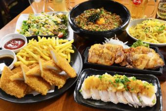 (3/1～）おてがるコース《7品》＋2.5時間飲み放題4000円