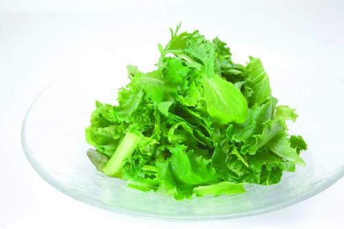 Green salad of pesticide-saving crops