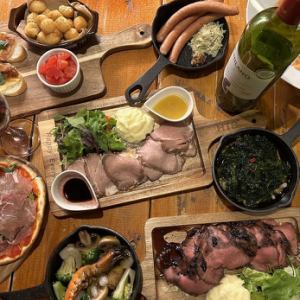 フルーツソースで食べるローストポーク