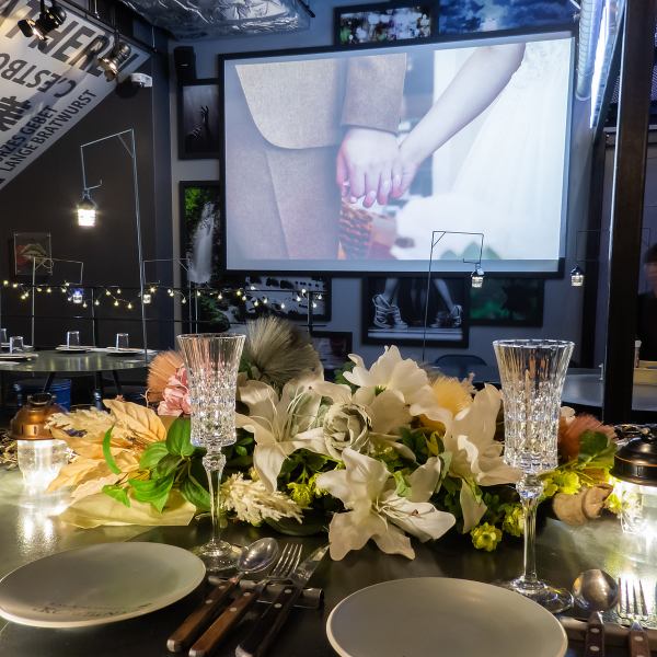フロア貸切は20名様～OK！結婚式二次会のご利用もお待ちしております！詳細や予算などのご相談はお気軽に店舗までお問い合わせください◎