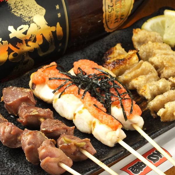 Various Yakitori recommended☆