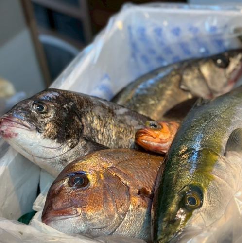 富山の恵み満載のディナー