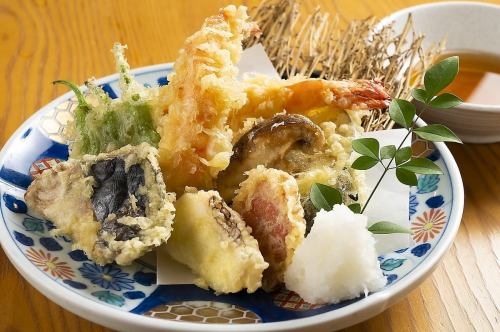 Assorted tempura