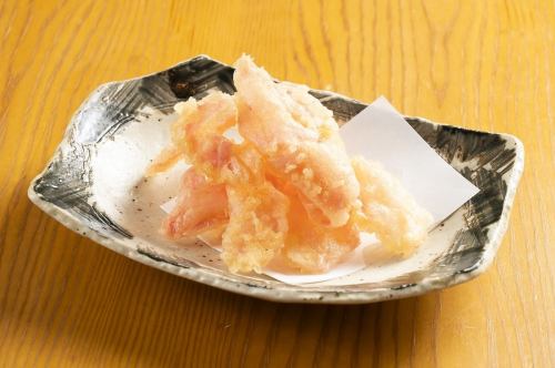 Pickled ginger tempura