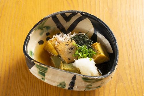 Deep-fried Kyoto Namafu (wheat gluten)