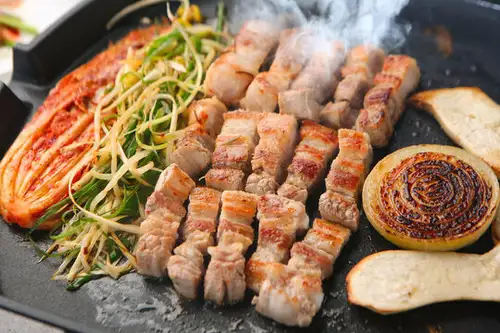 【特撰三元豚】【おすすめ】三元豚サムギョプサルセット 1人前