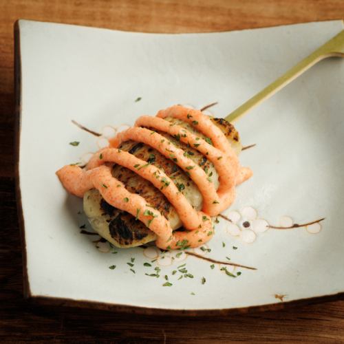 明太マヨネーズの手ごねつくね