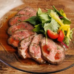 牛タンのローストビーフ