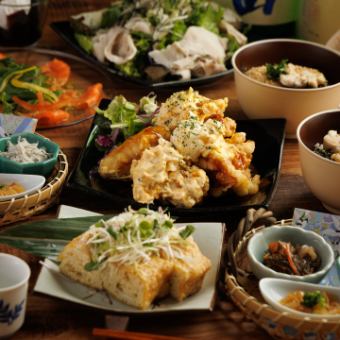 【生付2H飲放題】幹事様必見！21時以降限定二次会コース！チキン南蛮など全5品　3000円⇒2500円