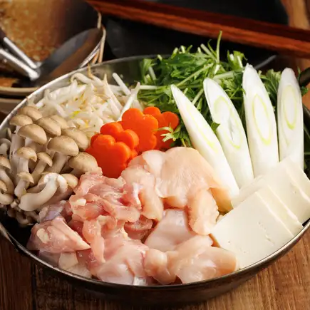 絶品スープ水炊き鍋コース｜鮮魚3種と西京焼きまで味わう＜全8品＞生付き3H飲放題【4999円】