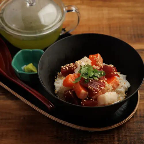 Seafood chazuke