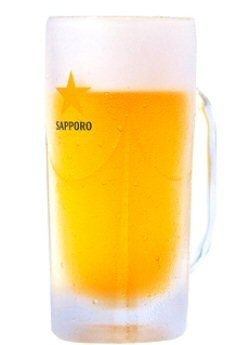 Sapporo draft beer medium mug
