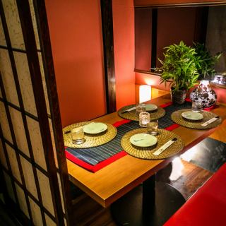 川越での落ち着いたデートにもオススメ♪大切なお時間をオシャレにしたいのであれば当店にお任せください♪個室空間となっておりますので、プライベートな時間をお過ごし頂けます！当日予約もOK!