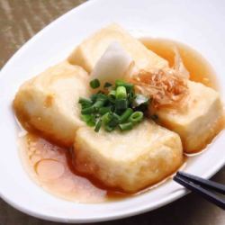 揚げ出汁豆腐　