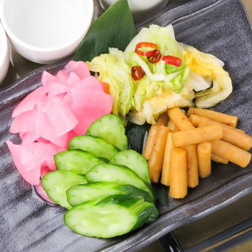 京風お新香盛合わせ
