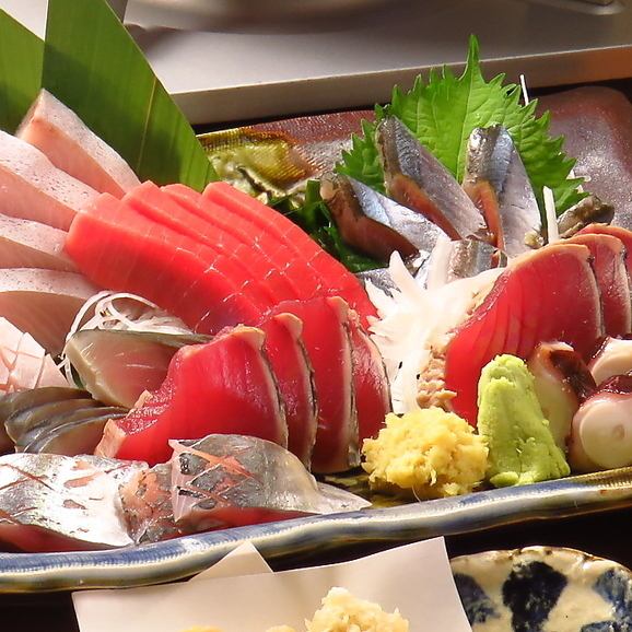 美味的魚和美味的酒★如果您想品嚐當季食材，就來我們的魚鐵餐廳吧！