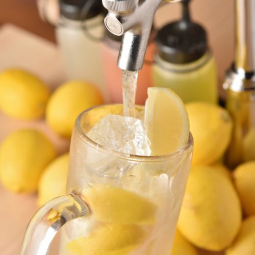 卓上レモンサワー飲み放題
