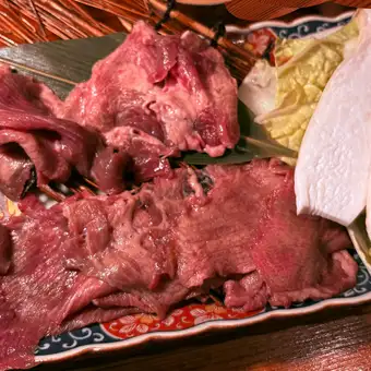 쇠고기 꼬리 수프 샤브샤브