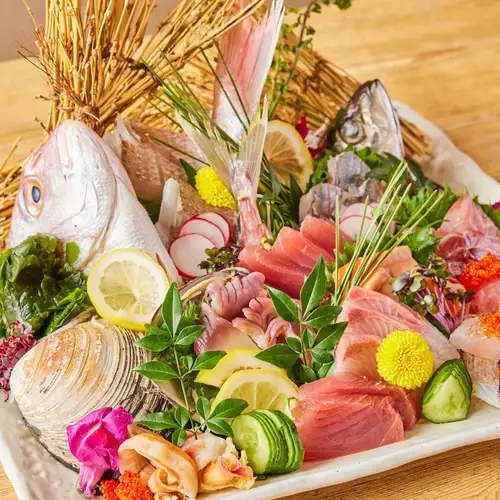 【当日予約OK！2時間飲み放題2000円～！】お料理は、毎日新鮮な魚を入荷!!!海の幸をご堪能下さい◎