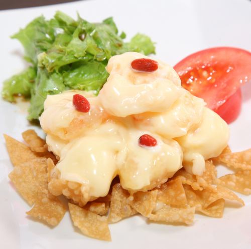 Shrimp with Taiwanese Mayonnaise