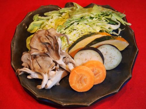 Vegetable set (chokaisan lava grill)