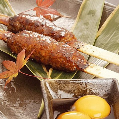 Signature dish: Grilled Hinai chicken and chicken meatballs