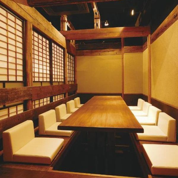 AKITA的MADE堅持12人的私人餐廳！其他各種房間可容納4至30人！