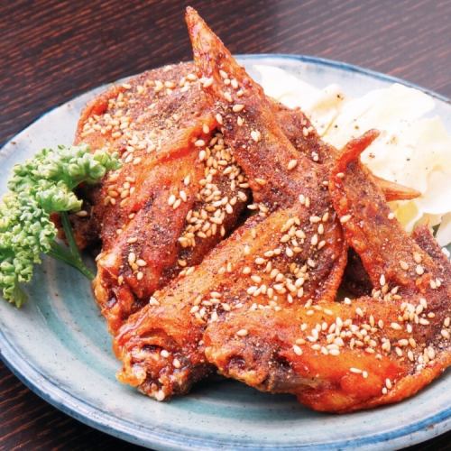 Sazan's traditional taste Seiryu secret deep-fried chicken wings