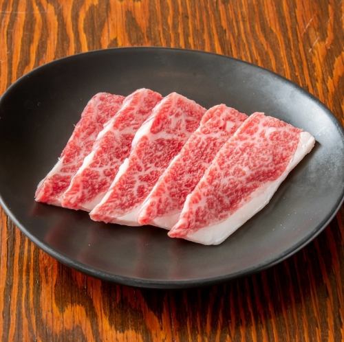 黒毛和牛A5A4ランク雌牛カルビ　【ご奉仕価格で提供中】