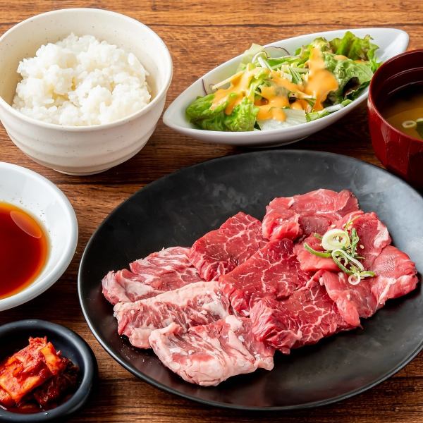 【昼も夜もお得に本格焼肉】柔らかビーフの食べ比べセット　※選べるご飯物付