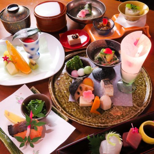 【贅を尽くした逸品】高価な食材を堪能◎会席料理