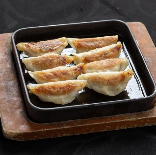 鉄板肉汁餃子