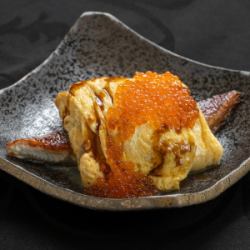 うな玉いくらのっけ