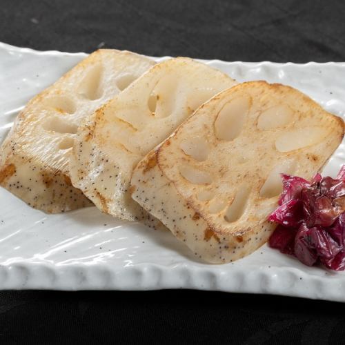 レンコンステーキ