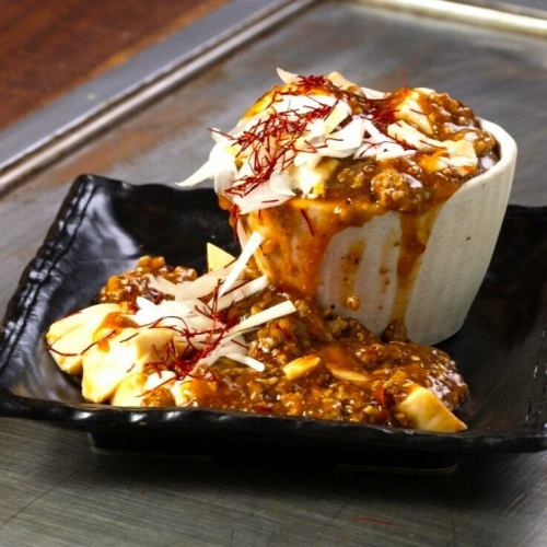 こぼれ麻婆豆腐