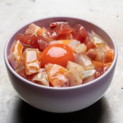 ミニ海鮮ユッケ丼