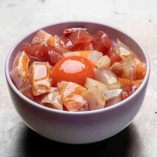 ミニ海鮮ユッケ丼