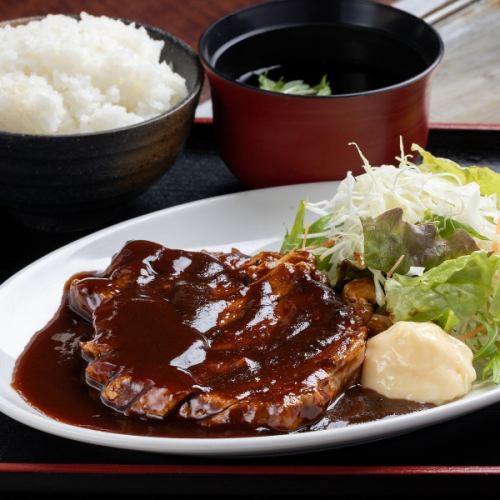 トンテキ定食