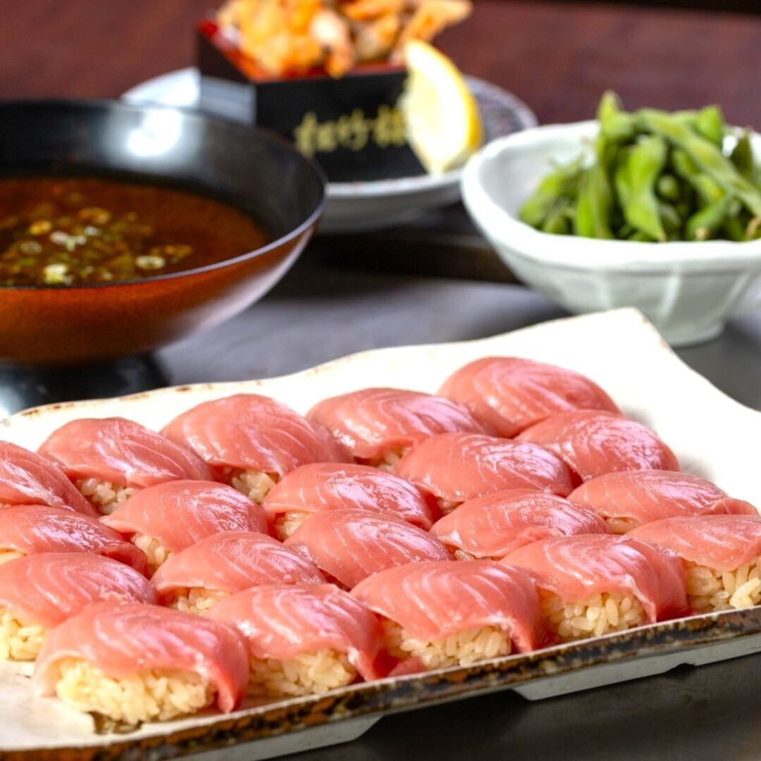 あの中トロ寿司がまさかの食べ放題に！ぜひ一度お試しください！