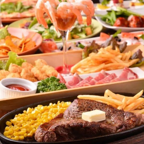 [No.1 Popular] [Good for New Year's parties and farewell parties] Banquet course with all-you-can-drink included ☆ 8 dishes for 4,500 yen