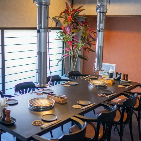 [We also have private rooms perfect for groups ♪] We also have private rooms, which are rare for yakiniku restaurants, and are suitable for many occasions such as banquets for 5 to 8 people, launches, group celebrations, girls' nights out, families, etc. You can use it ♪ We look forward to your reservation!