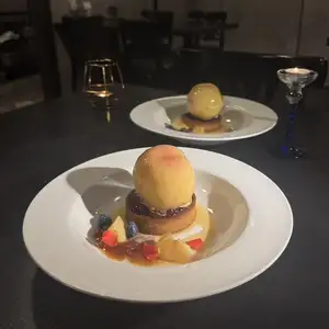 【夜カフェ限定】桃タルト～この季節だけの、特別なご褒美～