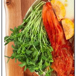 Assortment of 3 grilled vegetables