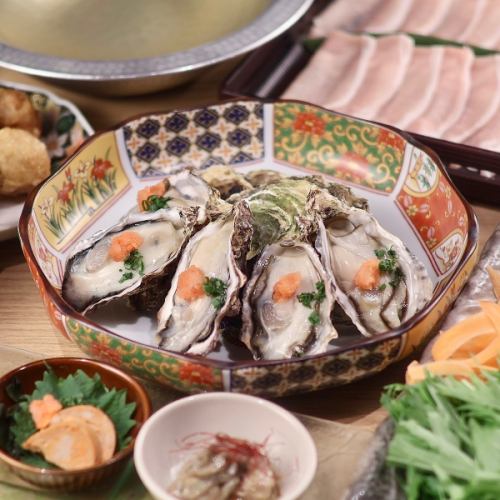 A banquet course where you can enjoy seafood