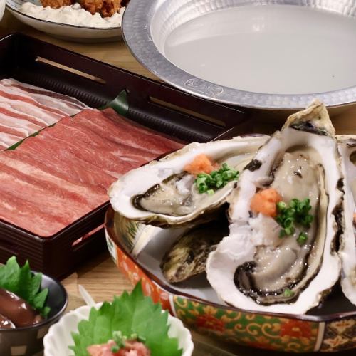 Specially selected fermented clam broth shabu-shabu