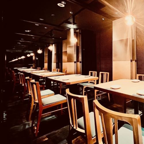 最大40名様まで、貸切可能様々なタイプのお席をご用意