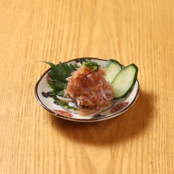 サメ軟骨と南高梅の梅水晶