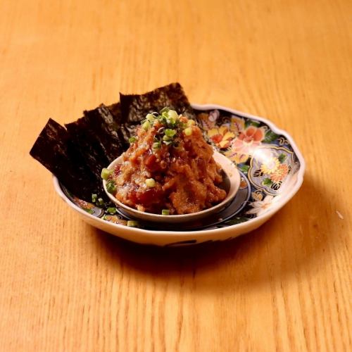 マグロのなめろう