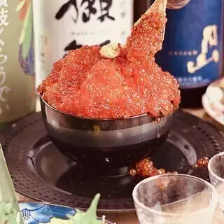 【3時間飲み放題確約】旬海鮮＆いくらこぼれ飯が楽しめる飲放題付【会心】～かいしん～コース